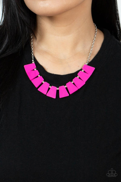 Vivaciously Versatile - Pink Paparazzi Necklace
