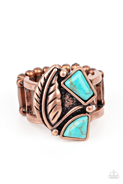 Make the NEST of It - Copper Paparazzi Ring