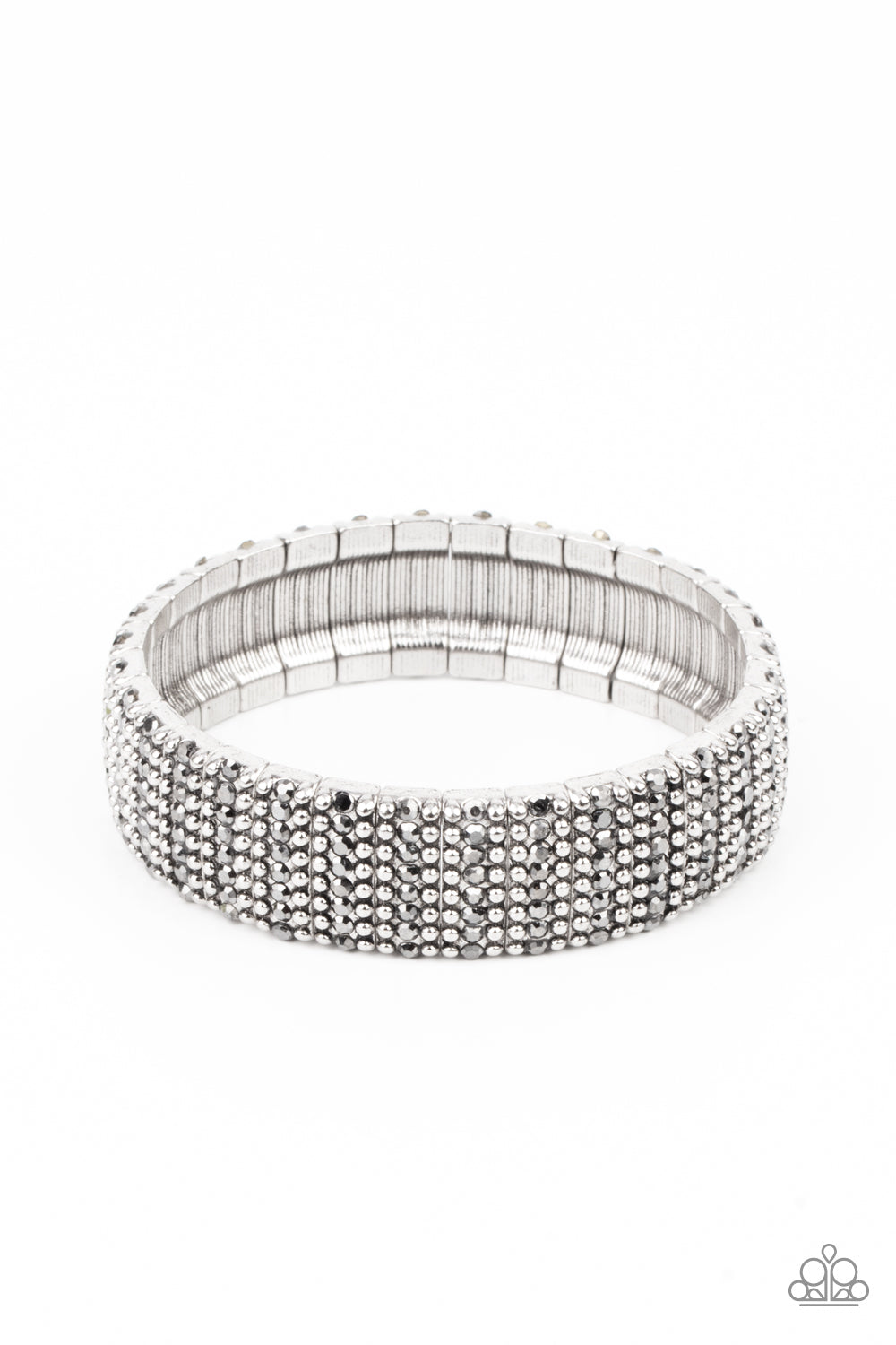 The GRIT Factor - Silver Paparazzi Bracelet