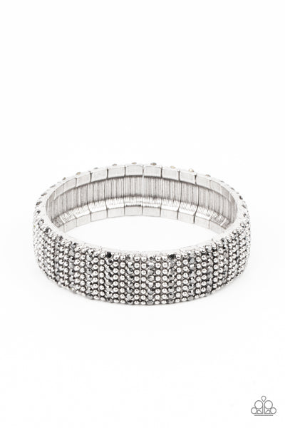 The GRIT Factor - Silver Paparazzi Bracelet