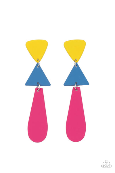 Retro Redux - Multi Paparazzi Earrings