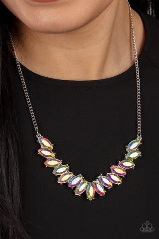 Galaxy Game-Changer - Multi Paparazzi Necklace
