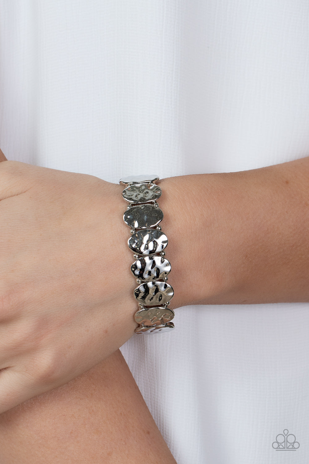 Trinket Trek - Silver Paparazzi Bracelet