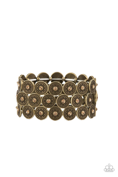 Forgotten Treasure - Brass Paparazzi Bracelet