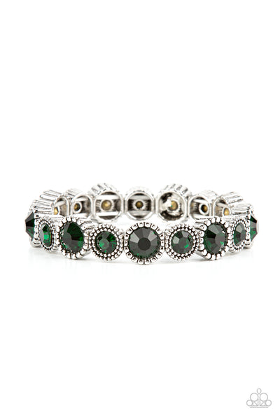 Phenomenally Perennial - Green Paparazzi Bracelet