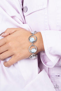 Date Night Drama - White Paparazzi Bracelet