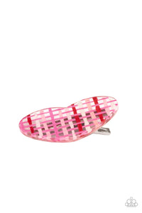 Lover’s Lattice - Multi Paparazzi Hair Clip