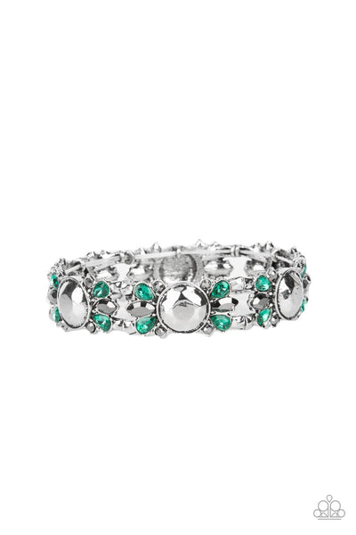 Definitively Diva - Green Paparazzi Bracelet