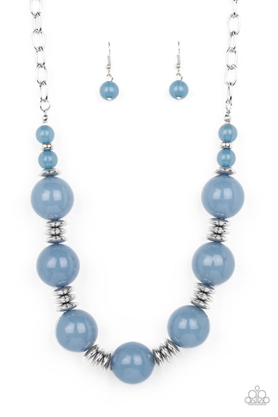 Race to the POP Blue Paparazzi Necklace