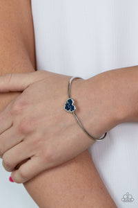 Heart of Ice - Blue Paparazzi Bracelet