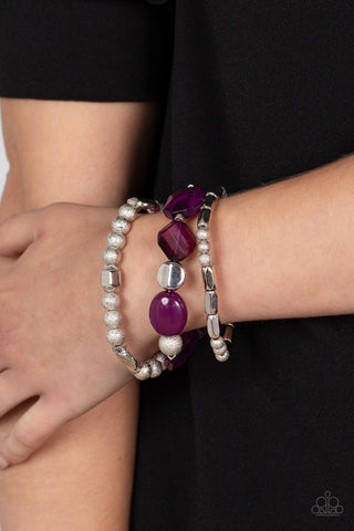 Marina Magic- Purple Paparazzi Bracelet