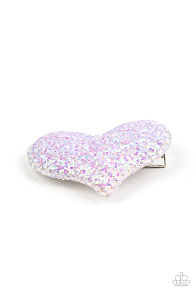 Rainbow Love - Multi Paparazzi Hair Clip