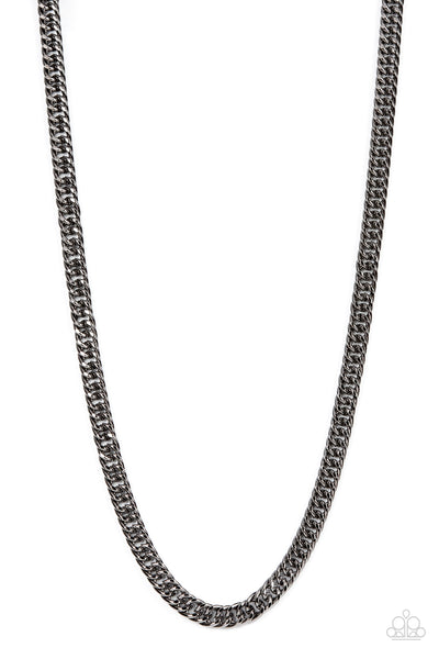 Standing Room Only - Black Paparazzi Necklace