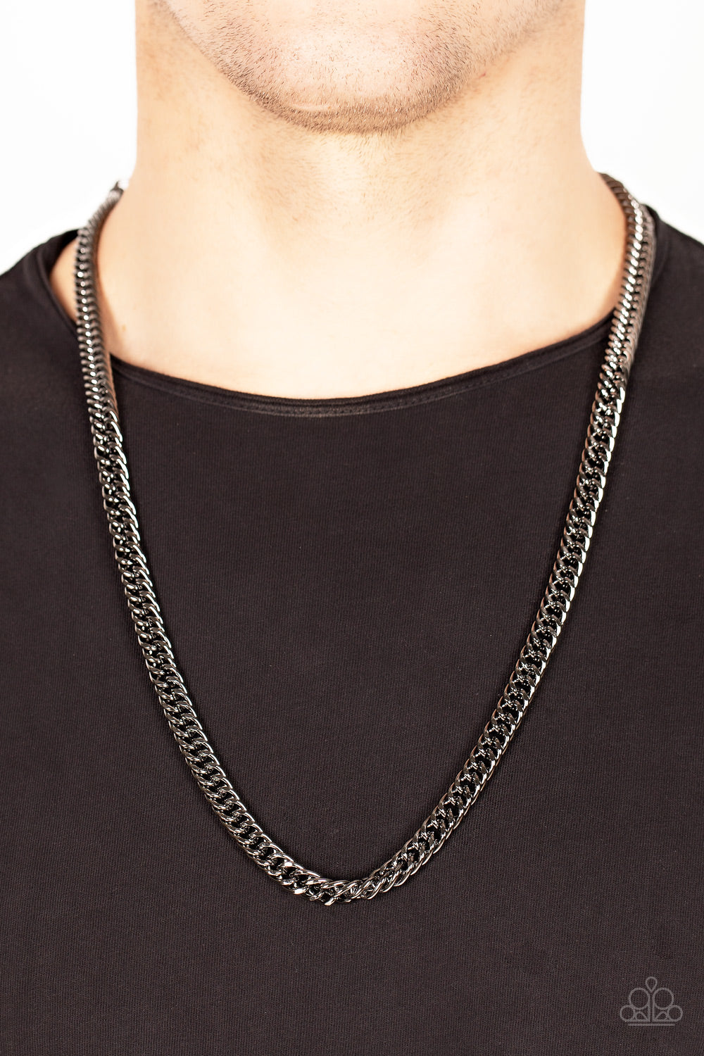 Standing Room Only - Black Paparazzi Necklace