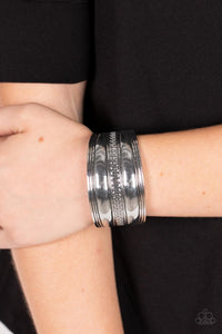 Egyptian Essence - Silver Paparazzi Bracelet