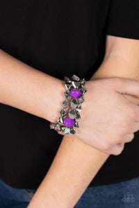 A Perfect TENACIOUS - Purple Paparazzi Bracelets