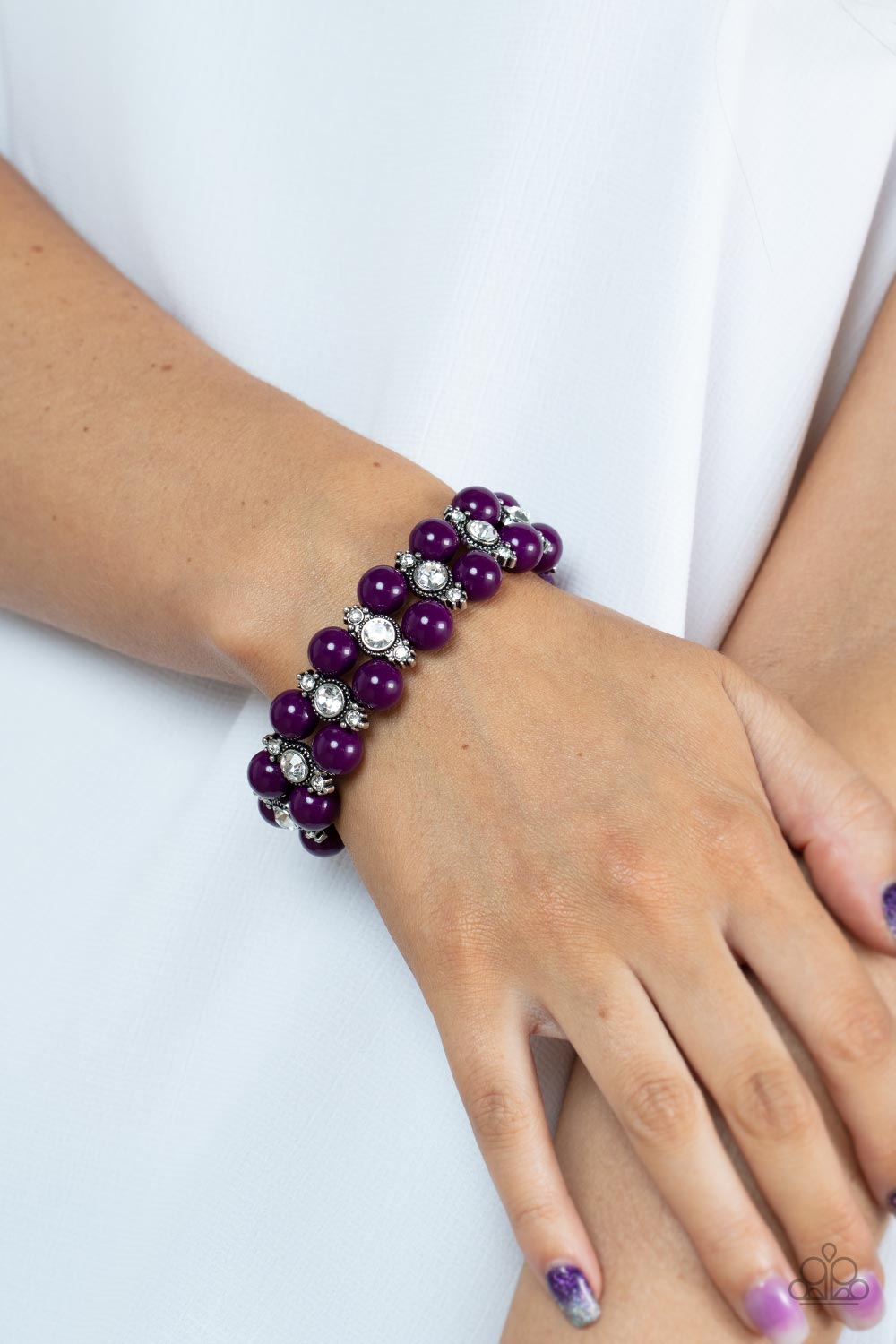 Starlight Reflection - Purple Paparazzo Bracelet