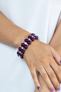 Starlight Reflection - Purple Paparazzo Bracelet