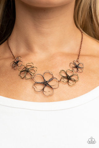 Time to GROW - Copper Paparazzi Necklace