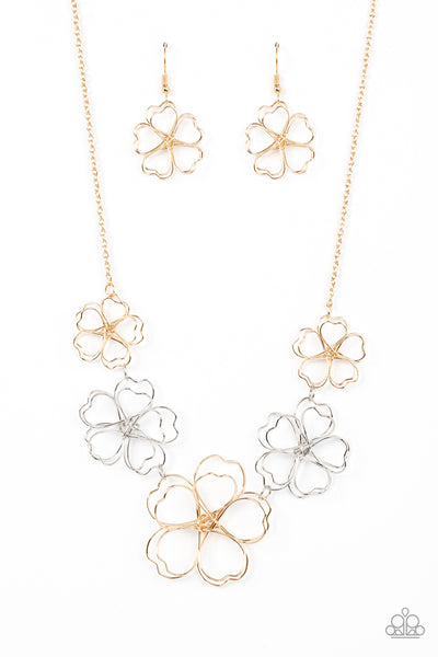 Time to GROW - Gold Paparazzi Necklace