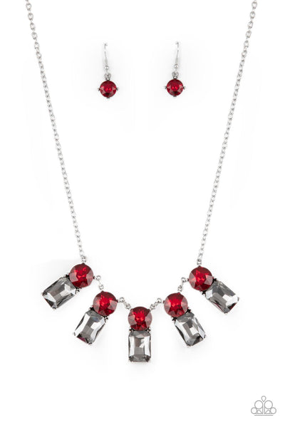 Celestial Royal - Red Paparazzi Necklace