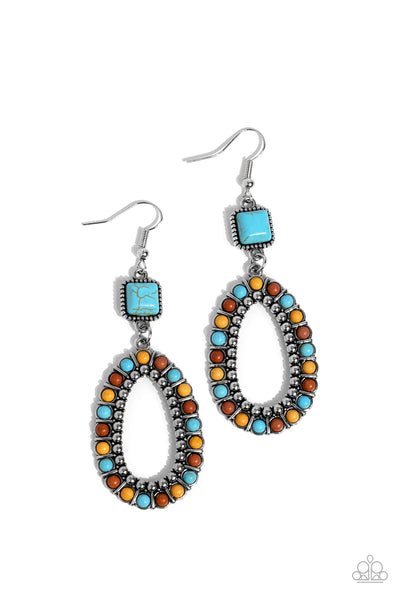 Napa Valley Luxe - Multi Paparazzi Earrings