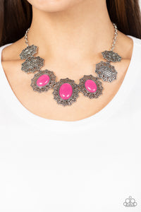 Forever and EVERGLADE - Pink Paparazzi Necklace