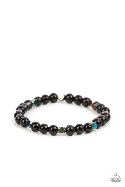 Interstellar Solitude - Black Paparazzi Bracelet