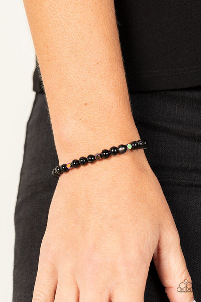 Interstellar Solitude - Black Paparazzi Bracelet