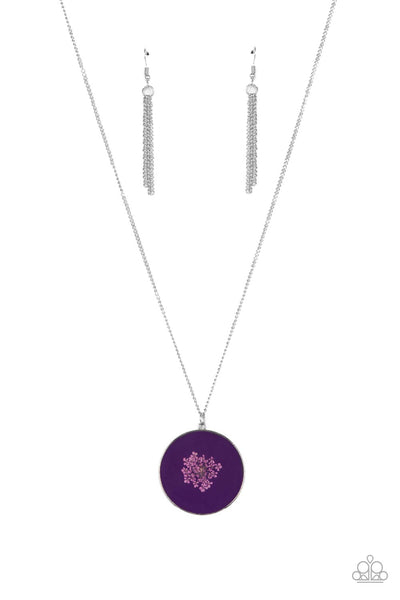 Prairie Picnic - Purple Paparazzi Necklace