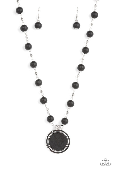 Soulful Sunrise - Black Paparazzi Necklace