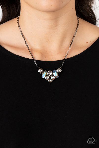 Lavishly Loaded - Black Paparazzi Necklace