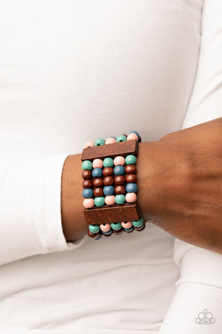 Island Soul - Multi Paparazzi Bracelet