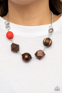 Eco Extravaganza - Red Paparazzi Necklace