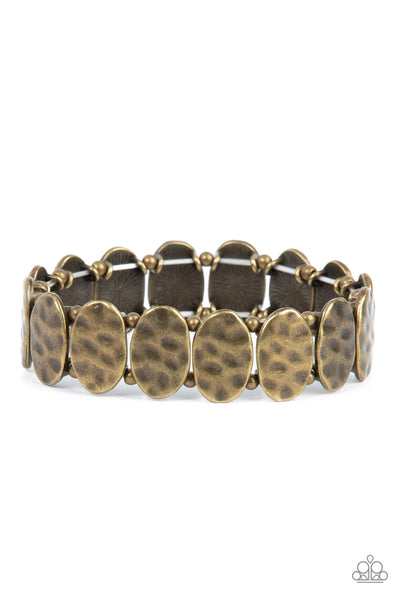 Trinket Trek - Brass Paparazzi Bracelet