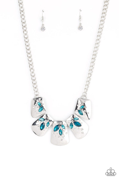 Jubilee Jingle - Blue Paparazzi Necklace