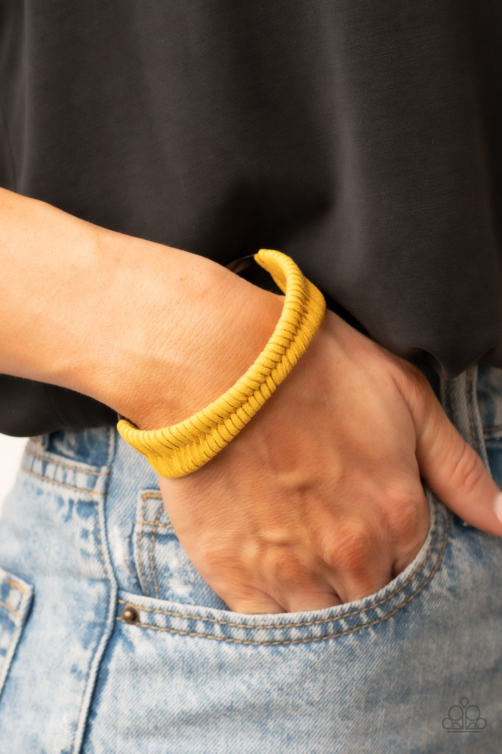 Desert Odyssey - Yellow Paparazzi Bracelet