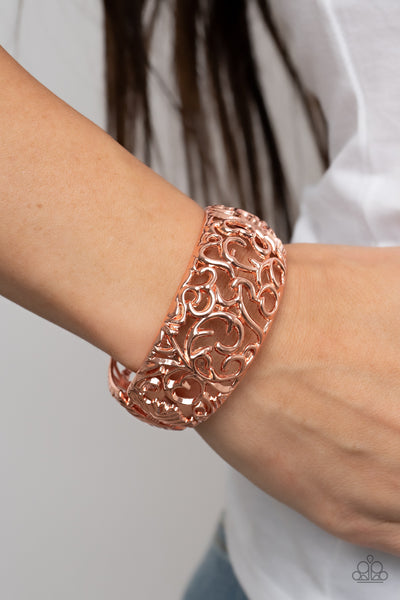 Courtyard Couture Copper Bracelet