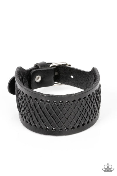 Drifter Discovery - Black Paparazzi Bracelet