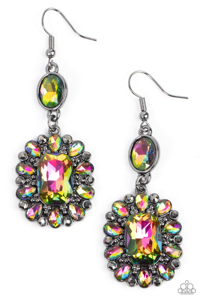 Capriciously Cosmopolitan - Multi Paparazzi Earrings