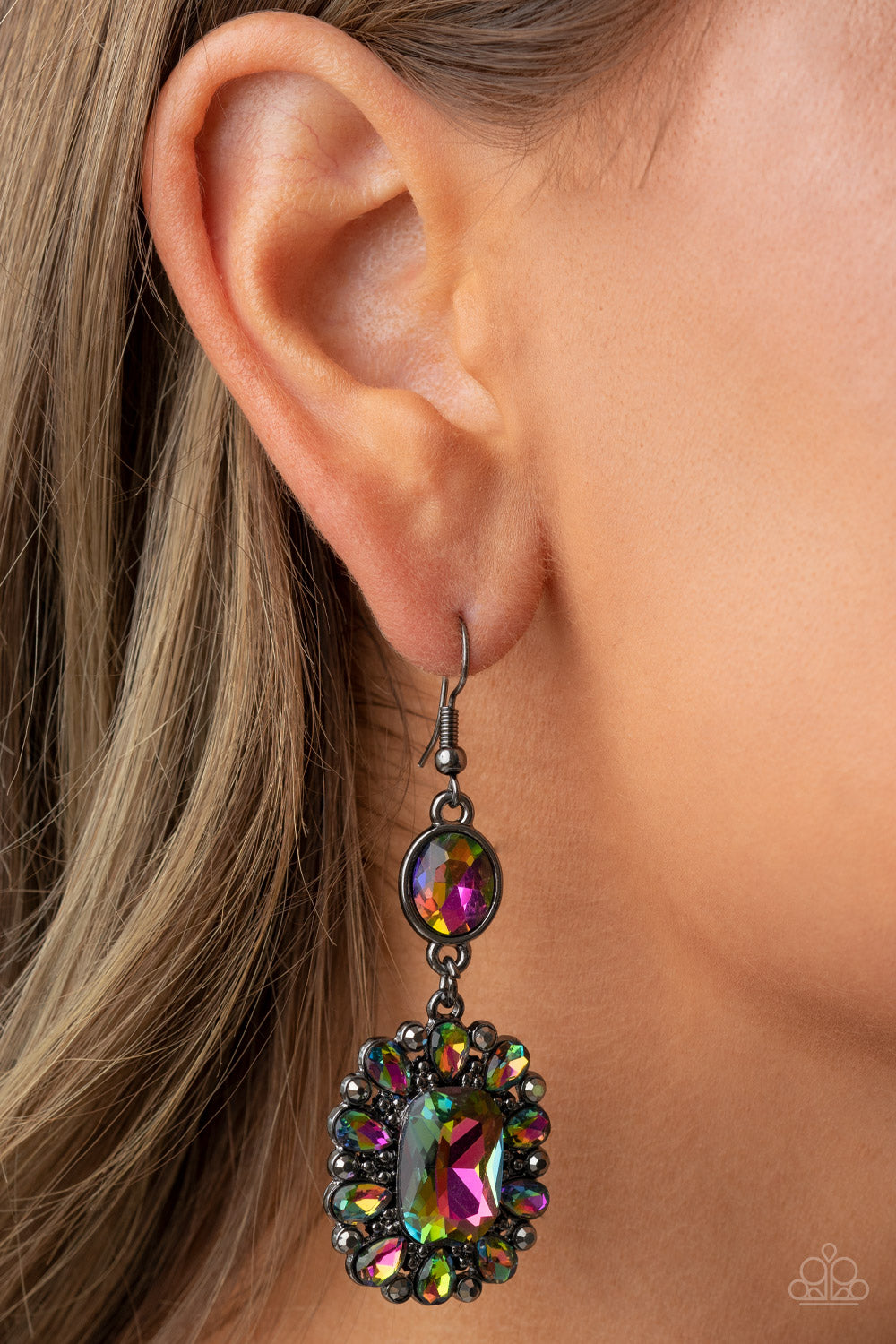 Capriciously Cosmopolitan - Multi Paparazzi Earrings