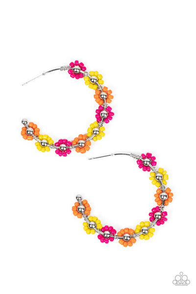 Growth Spurt - Multi Paparazzi Hoop Earrings