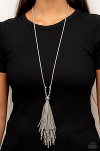 A Clean Sweep Paparazzi Silver Necklace