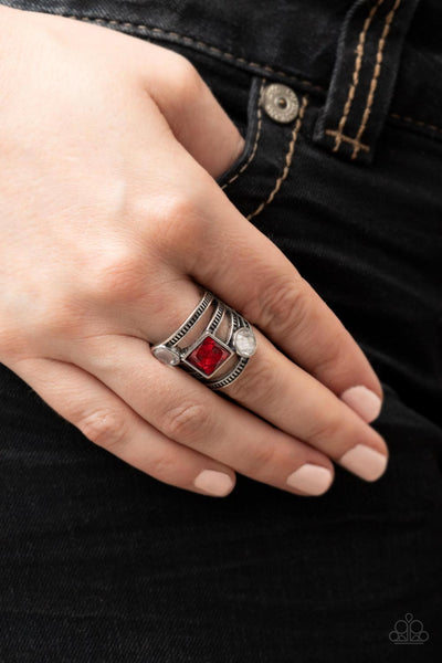 Galactic Governess - Red Paparazzi Ring