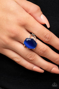 Enchantingly Everglades - Blue Paparazzi Ring