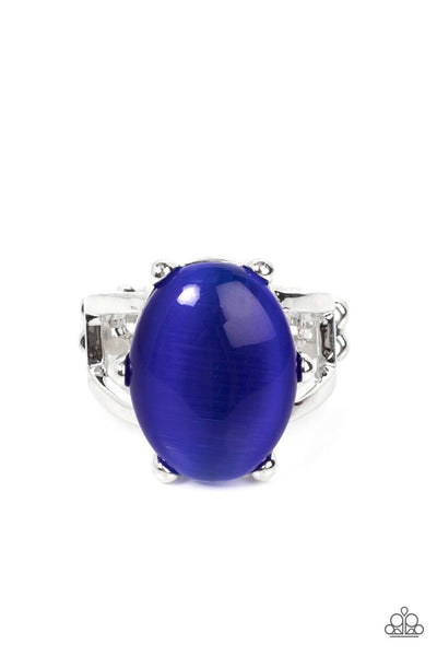 Enchantingly Everglades - Blue Paparazzi Ring