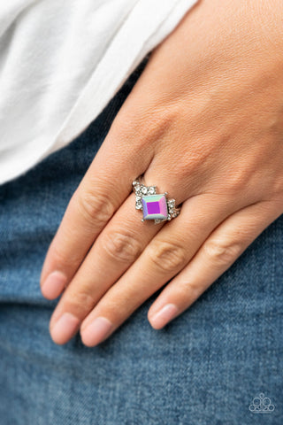 Mind-Blowing Brilliance Purple Paparazzi Ring