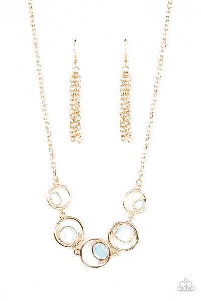 Big Night Out - Gold Paparazzi Necklace