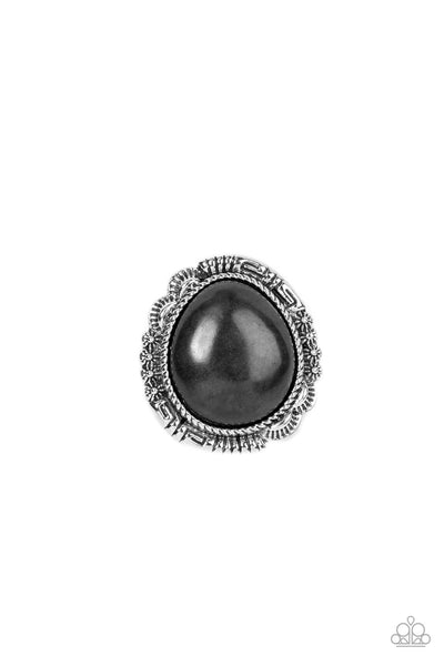 Salt of the Earth - Black Paparazzi Ring
