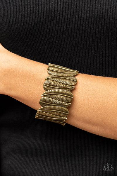 Cabo Canopy Paparazzi Brass Bracelet